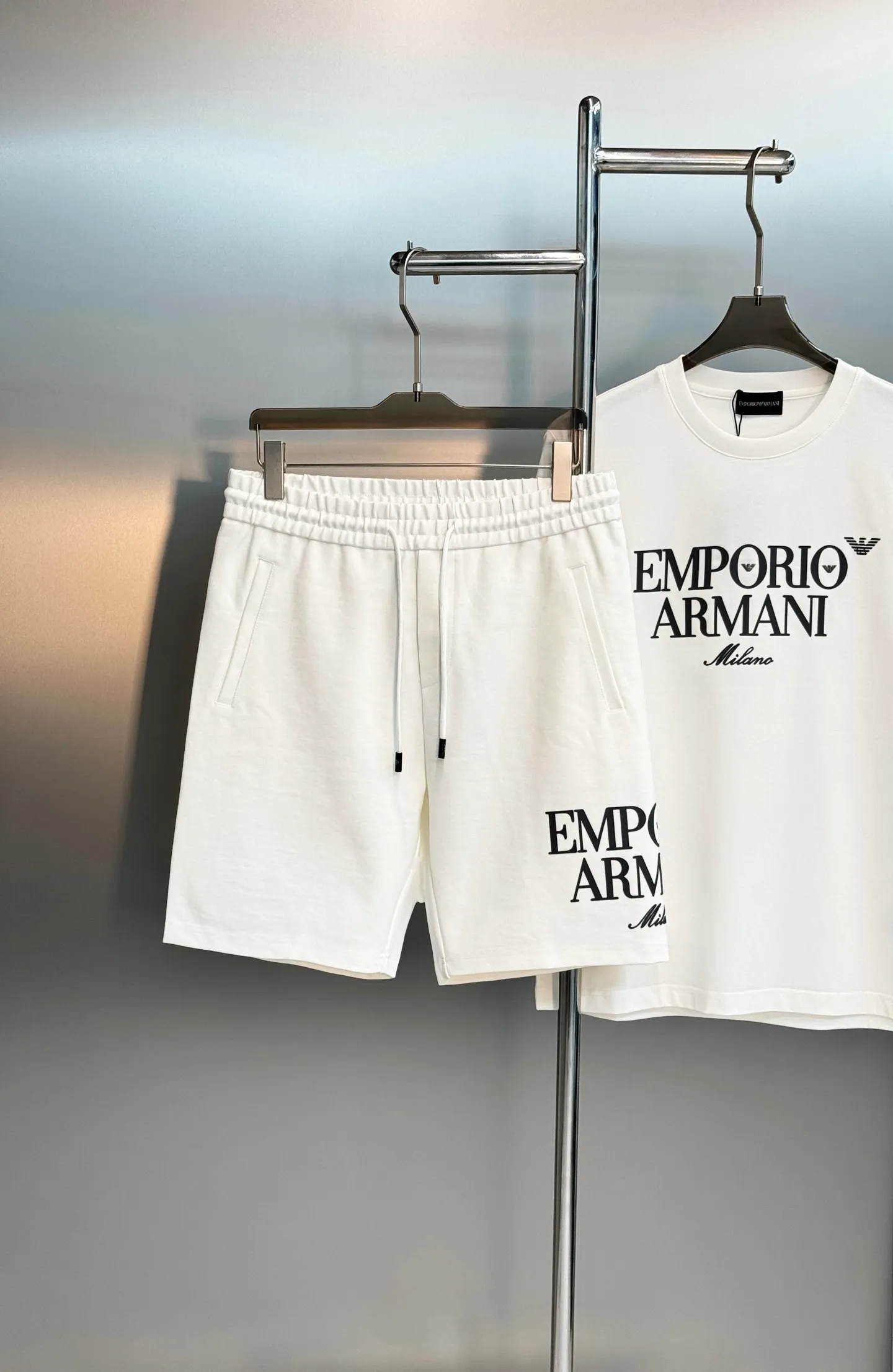 195。 190 ⚜️ Emporio Armani Original ～ . Same Style❤️ . ！ . ！ Premium . Breathable. . . ， OK. ！ ：Black.White.Dark Blue.Sizes：M-3XL/29-36 ❗️（S 4XL ！）175/140 L